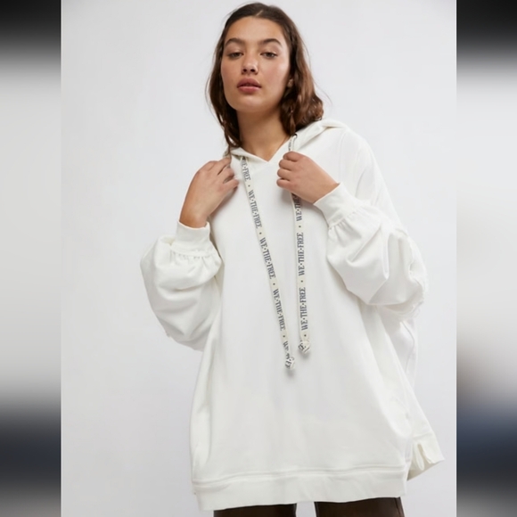 We The Free We Hoodie In Ivory White Size XS - Picture 3 of 7